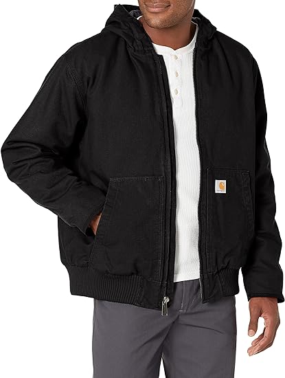 Photo 1 of Carhartt Men's Loose Fit Washed Duck Insulated Active Jacket
