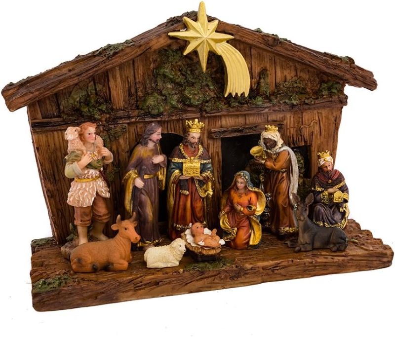 Photo 1 of Kurt Adler 11-Piece Nativity Set
