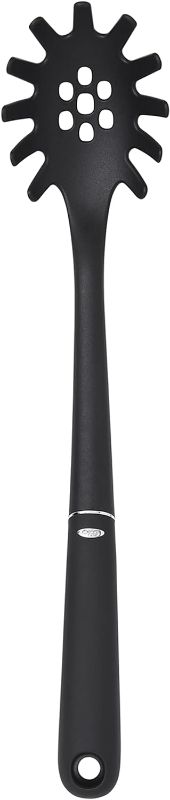 Photo 1 of OXO Good Grips Nylon Spaghetti Server, Black
