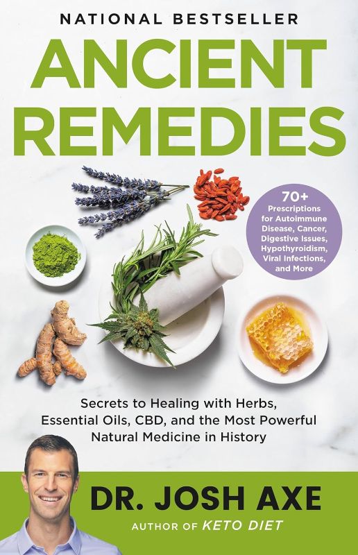 Photo 1 of Ancient Remedies: Secrets to Healing with Herbs, Essential Oils, CBD, and the Most Powerful Natural Medicine in History Hardcover – February 2, 2021
