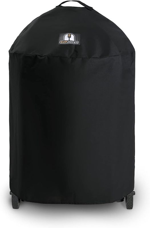Photo 1 of SUPJOYES 6755 Grill Cover for Char Griller, Akorn Kamado Kooker Grill Cover, Heavy Duty Waterproof Grill Covers
