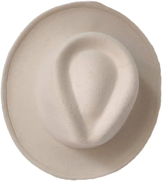 Photo 1 of Sombrero Fedora Hat Bow Felt Hat Men's Top Hat Unisex Vintage Jazz Hat
