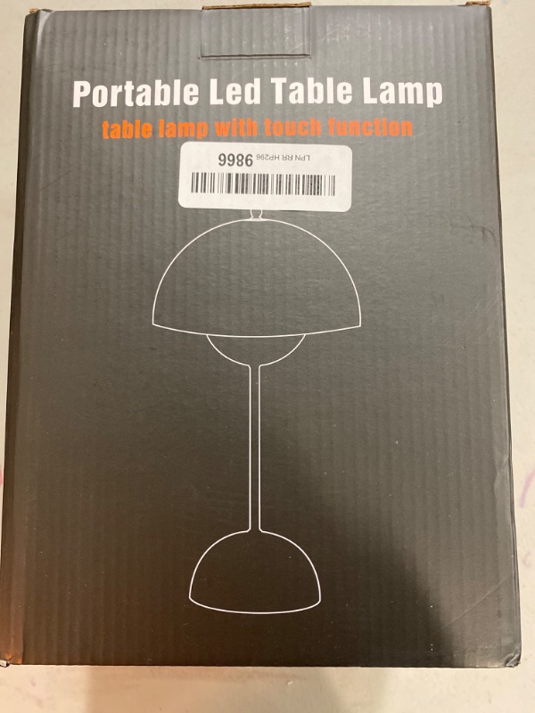 Photo 3 of Juodkeo Cordless Touch Control Table Lamp, 3 Colors Dimmable Rechargeable LED Lamp, Flowerpot Decorative Desk Lamp
