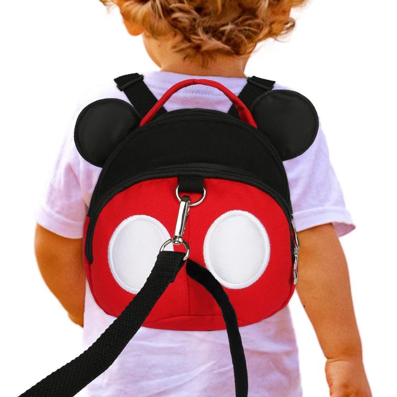 Photo 1 of Baby Anti-Lost Harness, Yimidear Purified Cotton Toddler Safety Leash for Babies & Kids Boys and Girls (Red)
