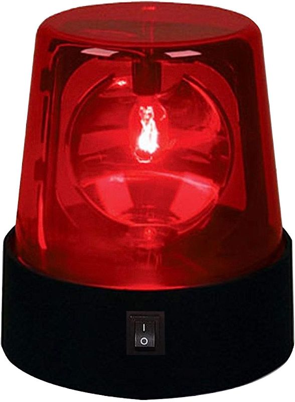 Photo 1 of EKDJKK 3inch Rotating Red Flashing Beacon Party Lamp DJ Strobe Light, 360 Degree Flashing Flare Safety Warning Lights Emergency LED Police Car Siren Strobe Lights(Red,Size:1pc)
