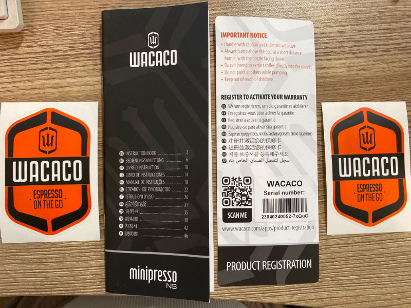 Photo 5 of WACACO Minipresso NS, Portable Espresso Machine, Compatible Nespresso Original Capsules and Compatibles, Travel Coffee Maker, Manually Operated from Piston Action
