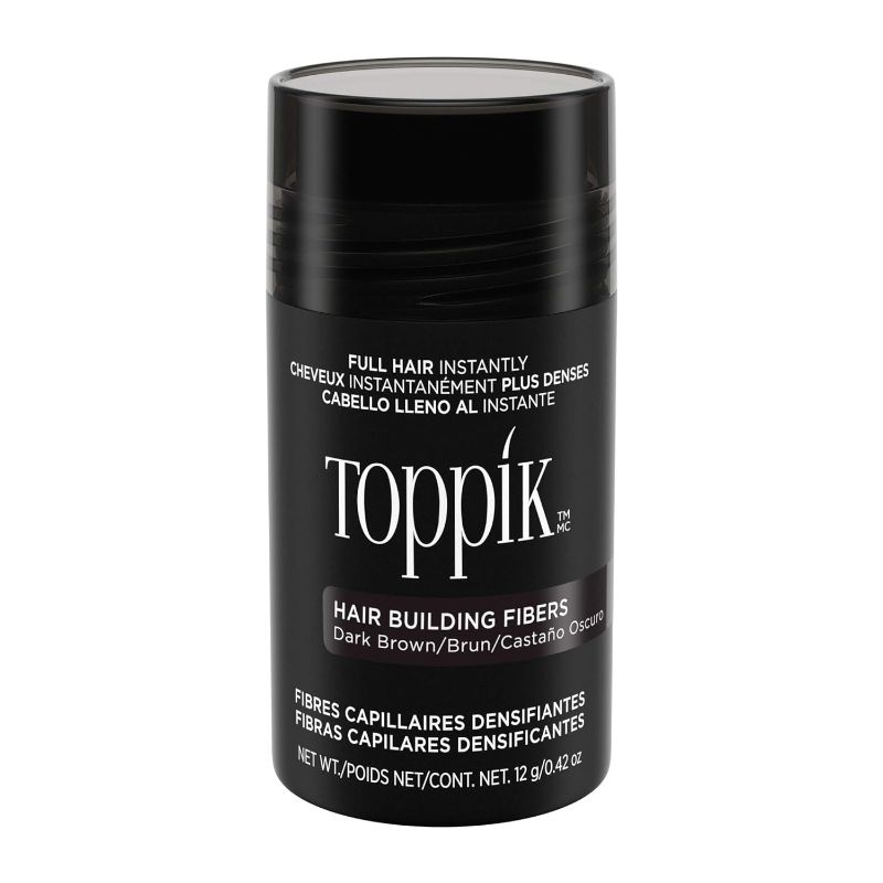 Photo 1 of Toppik Hair Building Fibers, 12g Fill In Fine or Thinning Hair Instantly Thicker, Fuller Looking Hair 9 Shades for Men & Women

