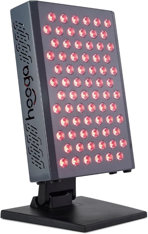 Photo 2 of Hooga Red Light Therapy, Red Near Infrared LED Panel, 72 Quad Chip Flicker Free LEDs, Ultra Series, Clinical Grade Device for Energy, Pain, Skin, Recovery, Sleep, Performance. ULTRA360.
