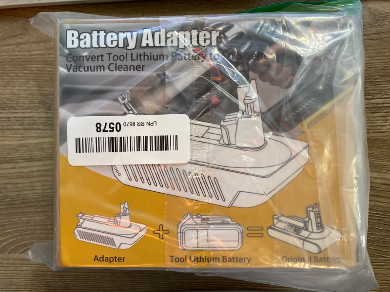 Photo 2 of Battery Adapter 18V to 20V, For Drills, Sanders and More, Charger Not Included, Bare Tool Only (DCA1820)