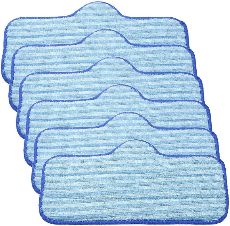 Photo 1 of KEEPOW Microfiber Pads for Dupray Neat Steam Cleaner, 6 Pack Washable Pads
