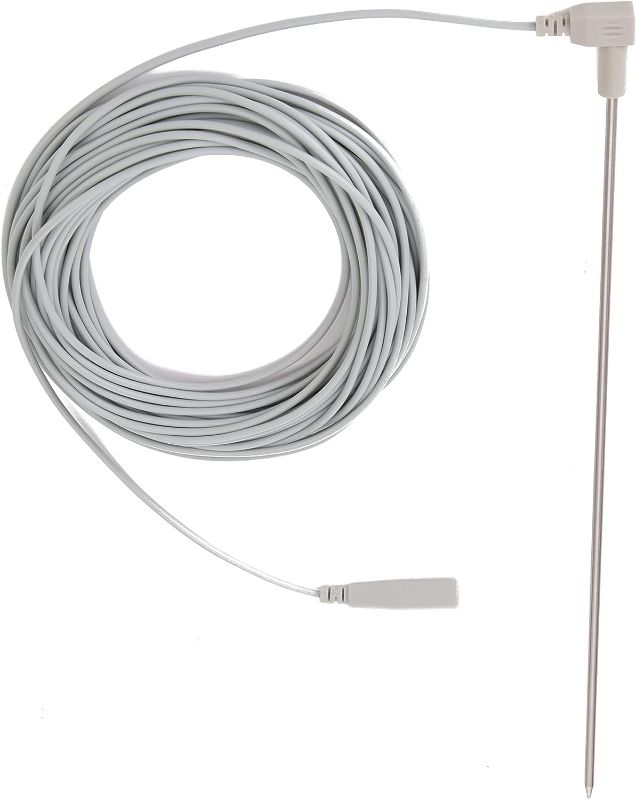 Photo 1 of Hooga 40 ft Ground Wire for Grounded Earth Connected Products, Mats, Sheets, Pads, Wrist Bands, Blankets, Pillow Case. Stay Grounded Indoors. Stainless Steel Rod. Great for Travel.
