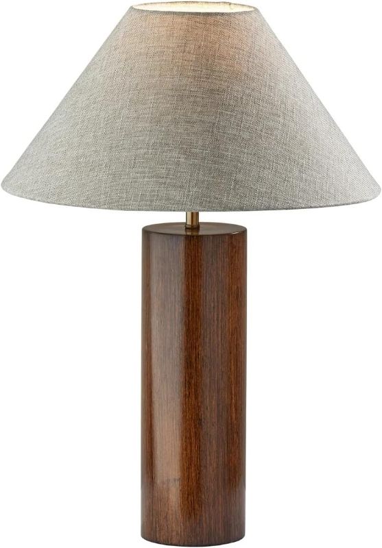 Photo 1 of Adesso Home 1509-15 Transitional Table Lamp from Martin Collection in Bronze/Dark Finish, 18.00 inches, E26 Medium Base, Brass
