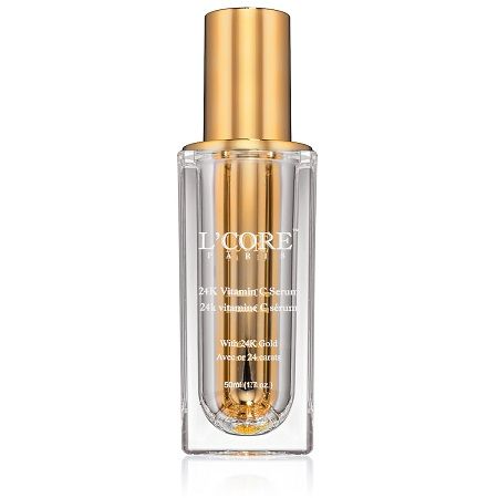 Photo 1 of 24k Vitamin C Serum Brighten Skin Even Out Skin Tone Protect Skin against Free Radical Damage High Potency Antioxidants Including Vitamin C Hyaluronic Acid and 24k Gold Revitalizes Complexion New 