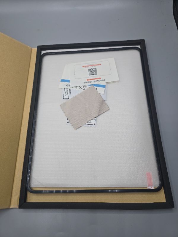 Photo 1 of Esanik [2+2 Pack Like Paper Glass Screen Protector for iPad Pro 13 Inch M5/M4 (2025/2024) with Camera Lens Protector & Alignment Frame, 9H Tempered Glass PAPERed Film for Drawing Writing