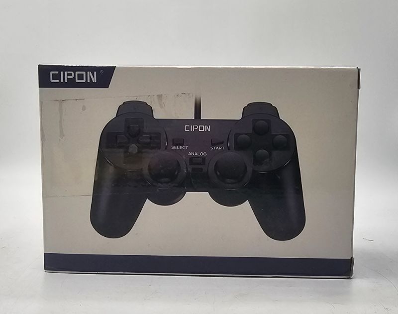 Photo 2 of CIPON Wired Controller Compatible with PS2 Console, Black Remote Game Controller with 2.2M Cable (Renewed)
