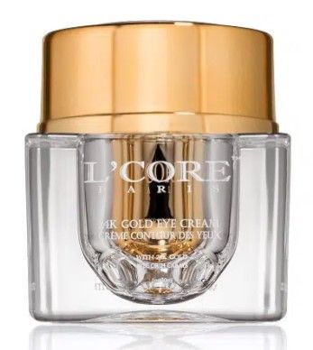 Photo 1 of 24k Eye Cream Infused with 24K Gold Leaf Nourishing Combination of Antioxidants Organic Ingredients Deeply Hydrates and Protects Delicate Eye Area Reduces Puffiness and Diminishes Appearance of Fine Lines for Younger Looking Eyes New $450