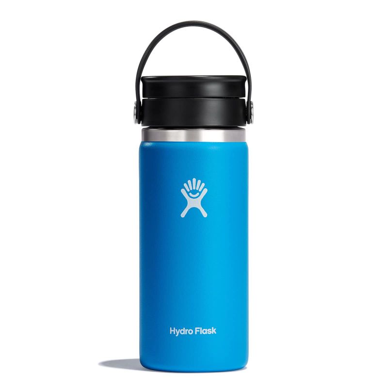 Photo 1 of Hydro Flask Wide Mouth Bottle with Flex Sip Lid 16 Oz Pacific NEW 