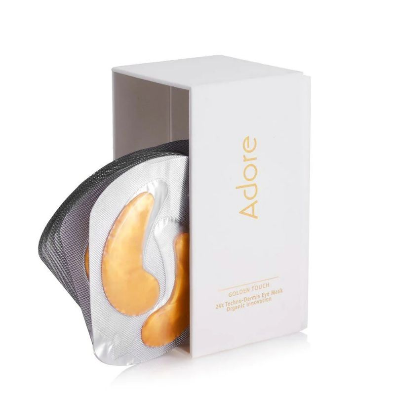Photo 2 of 24K Techno Dermis Eye Mask Soften Signs of Aging Renew the Skin Includes 24k Gold and Lavender with Shea Butter to Deliver Moisture and Hydration Collagen Reproduction of Delicate Under Eye Area At Home Spa Treatment New 