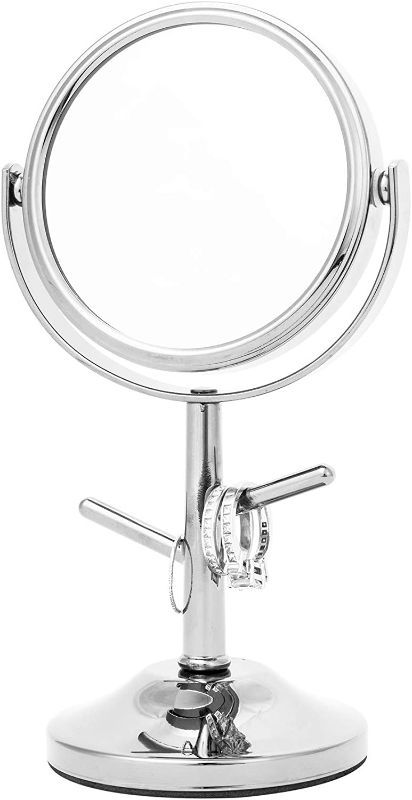 Photo 1 of Danielle 5X and 1X Midi Vanity Mirror with Ring Holder Stems New