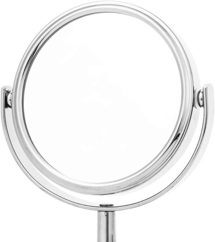 Photo 3 of Danielle 5X and 1X Midi Vanity Mirror with Ring Holder Stems New 