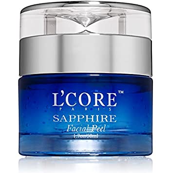 Photo 1 of Sapphire Facial Peel Infused with Pure Sapphire Dust Antioxidants Detoxify Pores Exfoliate and Balance PH levels Removes Blackheads Dirt Oil Toxins and Dead Skin Includes Aloe Vera and Echinacea to Nourish Skin Suitable for All Skin Types New