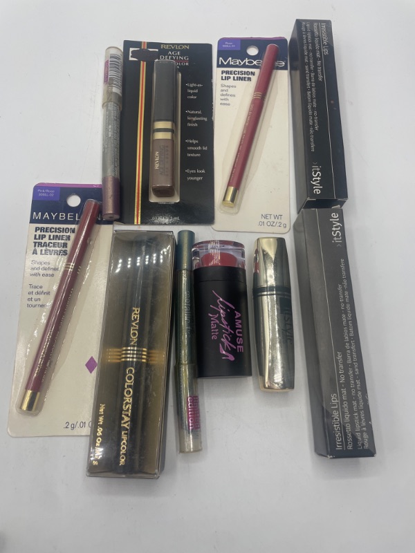 Photo 1 of Miscellaneous variety makeup brand Name cosmetics including ( Maybelline , Revlon ,It Style, Amuse & DISCONTINUED MAKEUP ITEMS)