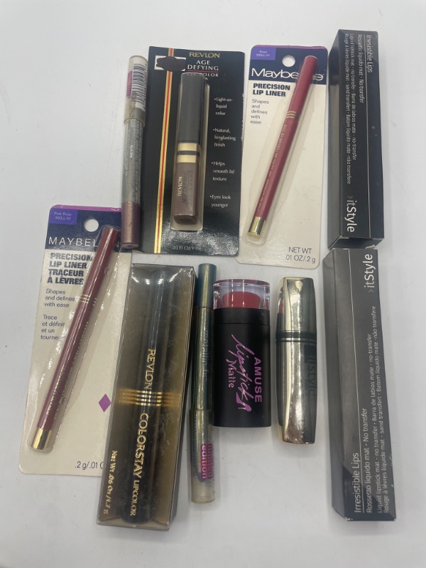 Photo 2 of Miscellaneous variety makeup brand Name cosmetics including ( Maybelline , Revlon ,It Style, Amuse & DISCONTINUED MAKEUP ITEMS)