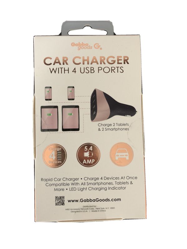 Photo 3 of Gabba Goods PLUG Car Charger With 4 USB Ports
