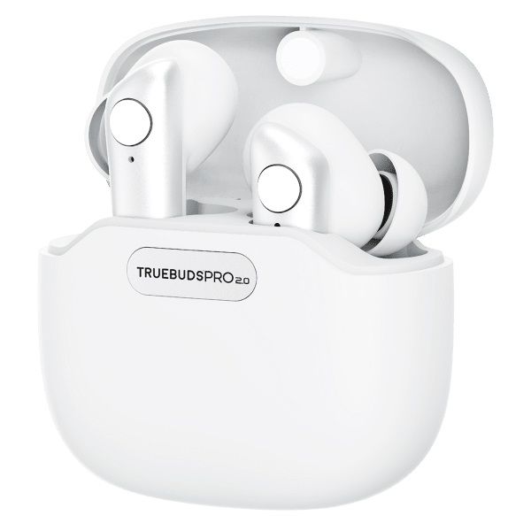 Photo 1 of TrueBuds PRO 2.0 White Wireless PREMIUM Earbuds
