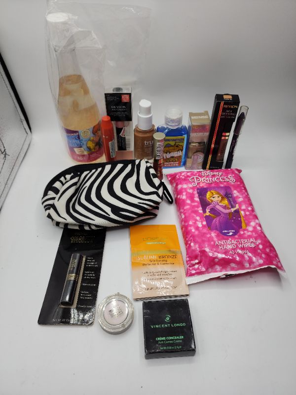 Photo 1 of Miscellaneous Variety Brand Name Cosmetics Including ((Revlon, Tru Blend, Loreal, Tonka, Essie, Vincent Longo, Maybelline)) Including Discontinued Makeup Products