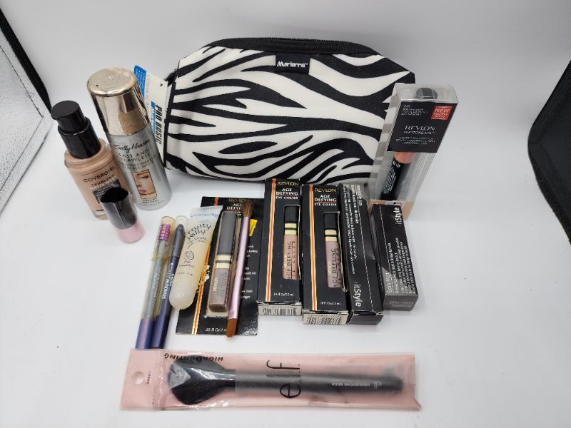Photo 1 of Miscellaneous Variety Brand Name Cosmetics Including (( Revlon, Sally Hanson, Covergirl, Maybelline, Elf, Fruity Jelly, ItStyle)) Including Discontinued Makeup Products