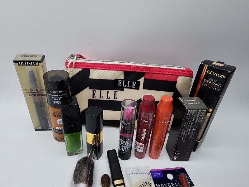Photo 2 of Miscellaneous Variety Brand Name Cosmetics Including (( Maybelline, Elle, Revlon, Ultima II, Mally,ItStyle)) Including Discontinued Makeup Products