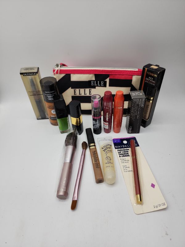 Photo 1 of Miscellaneous Variety Brand Name Cosmetics Including (( Maybelline, Elle, Revlon, Ultima II, Mally,ItStyle)) Including Discontinued Makeup Products