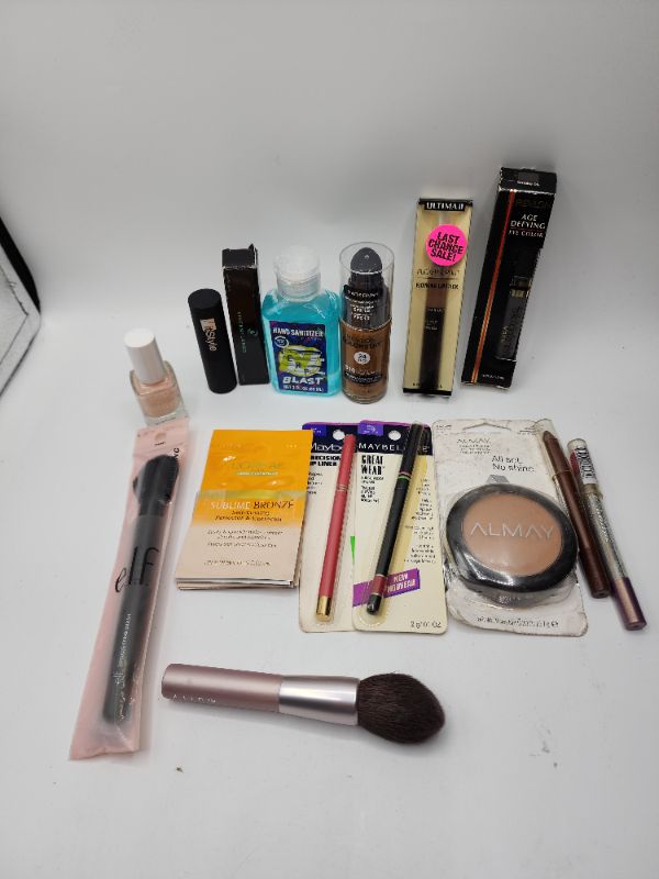 Photo 1 of Miscellaneous Variety Brand Name Cosmetics Including (( Almay, Loreal, Revlon, Elf, Maybelline, ItStyle, Vincent Longo)) Including Discontinued Makeup Products