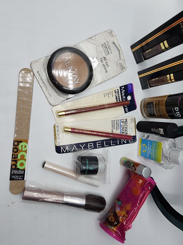 Photo 2 of Miscellaneous Variety Brand Name Cosmetics Including ((Almay, Maybelline, Vincent Longo, Hello Kitty, Mally))  Including Discontinued Makeup Products