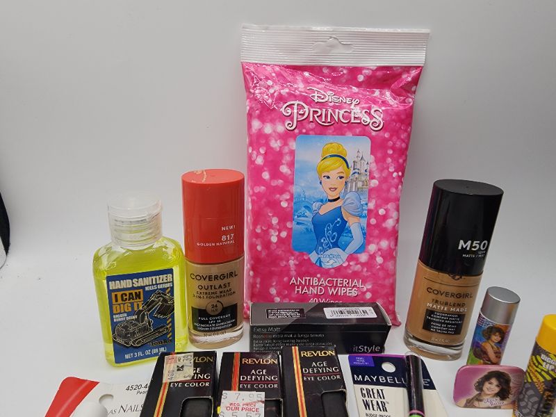 Photo 2 of Miscellaneous Variety Brand Name Cosmetics Including ((Covergirl, Sally Hanson, Revlon, Mally ItStyle, Maybelline))  Including Discontinued Makeup Products