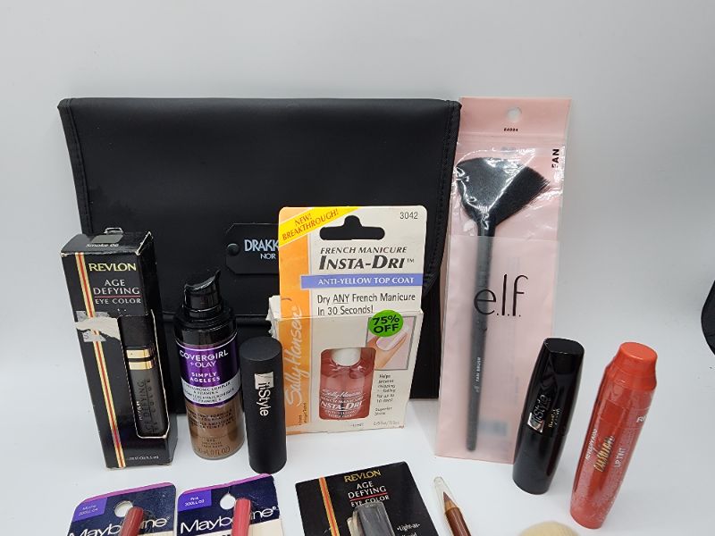 Photo 3 of Miscellaneous Variety Brand Name Cosmetics Including (( Covergirl+Olay, Maybelline, Elf, Revlon, ItStyler, Jordana)) Including Discontinued Makeup Products 
