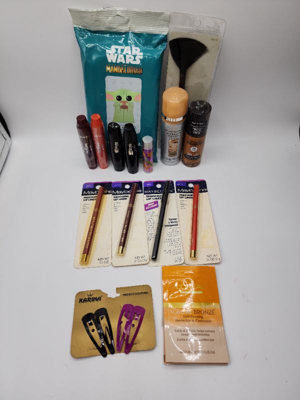 Photo 1 of Miscellaneous Variety Brand Name Cosmetics Including ((Maybelline, Sally Hanson, Revlon, Elf, Itstyle, Loreal)) Including Discontinued Makeup Products 