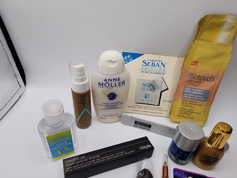 Photo 2 of Miscellaneous Variety Brand Name Cosmetics Including (( Revlon, Maybelline, Anne Moller, Cabots, Sally Hanson, Mally, Wella, Itstyle)) Including Discontinued Makeup Products 