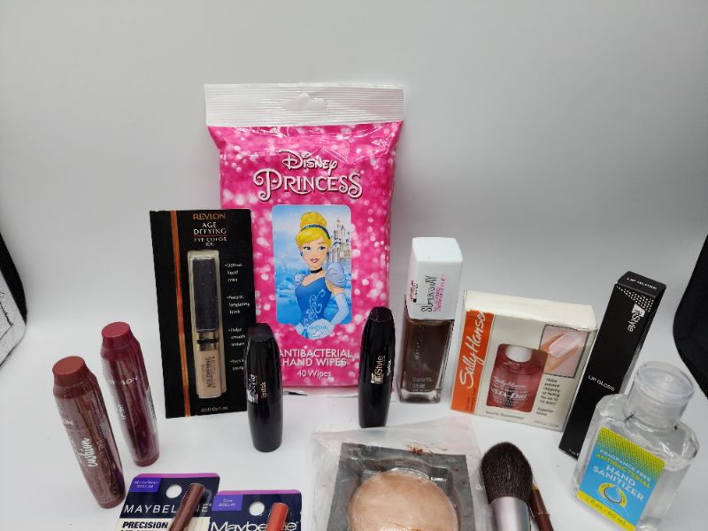 Photo 3 of Miscellaneous Variety Brand Name Cosmetics Including (( Revlon, Maybelline, Sparkle, Mally, Sally Hanson,Jordana)) Including Discontinued Makeup Products 
