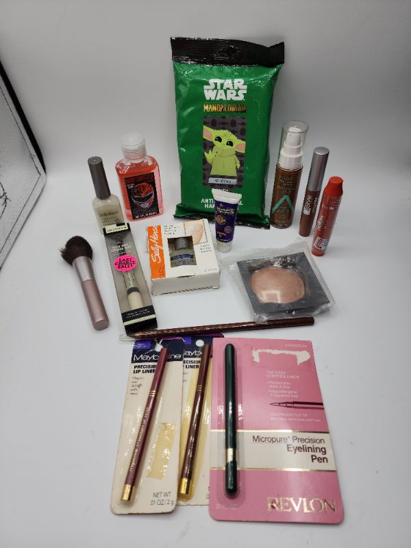 Photo 1 of Miscellaneous Variety Brand Name Cosmetics Including (( Revlon, Maybelline, Sparkle, Mally, Sally Hanson,Jordana, ItStyle, Almay,Bubble Yum, Ultima II )) Including Discontinued Makeup Products 