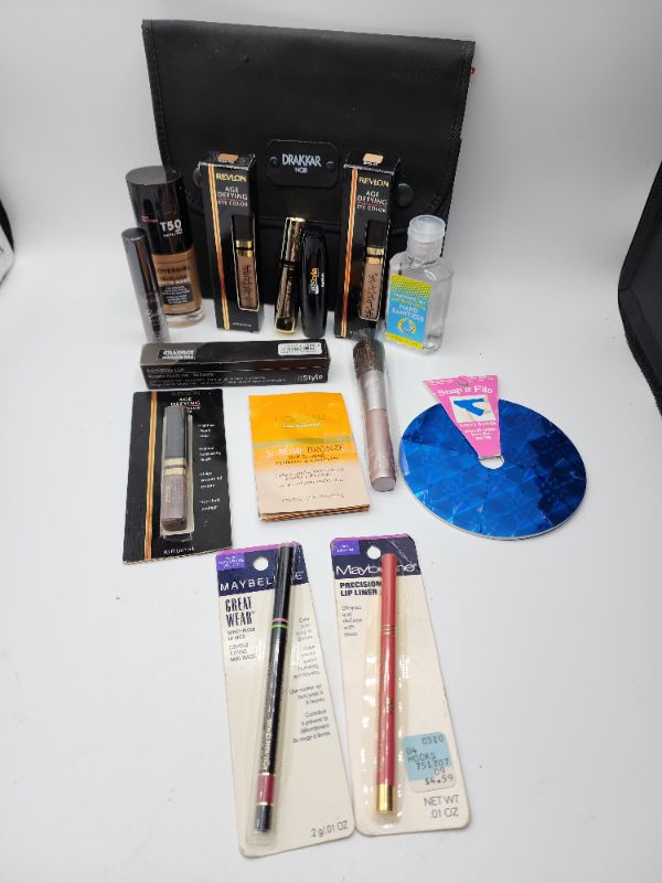 Photo 2 of Miscellaneous Variety Brand Name Cosmetics Including (( Revlon, Maybelline, Mally, Sally Hanson,Covergirrl, Loreal)) Including Discontinued Makeup Products 