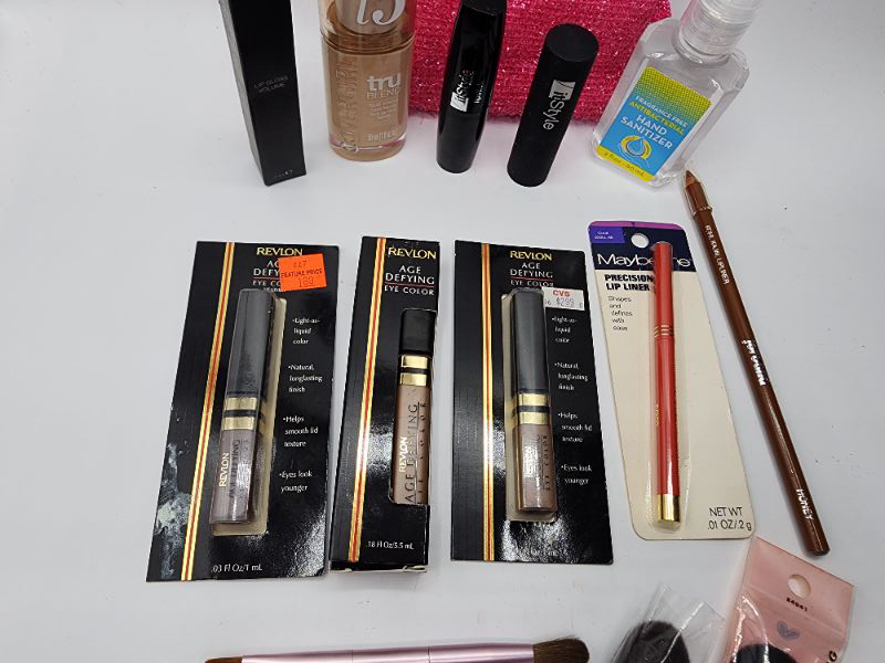 Photo 3 of Miscellaneous Variety Brand Name Cosmetics Including (( Revlon, Maybelline, Tru, Mally, Sally Hanson,Jordana, Elf)) Including Discontinued Makeup Products 