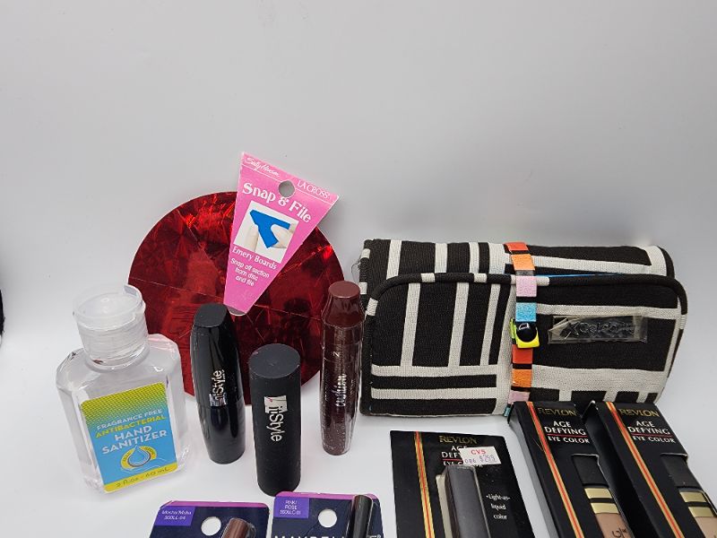 Photo 4 of Miscellaneous Variety Brand Name Cosmetics Including (( Revlon, Maybelline, Vincent Longo, Mally, Sally Hanson, Loreal)) Including Discontinued Makeup Products 