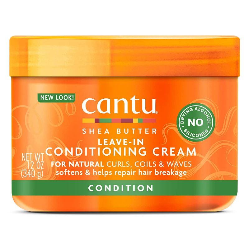 Photo 1 of Cantu Leave in Conditioning Cream with Shea Butter for Natural Hair, 12 oz 