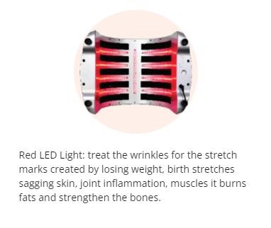 Photo 3 of Electro Biunique Total Body Care Device Cycle LED Lights Circulated 7 Colors Blemish Freckle Tender Skin Deep Skin Restoration Rejuvenation Cellulite Treatment Slimming NASA Tech Thermal Heat Infrared Customizable New