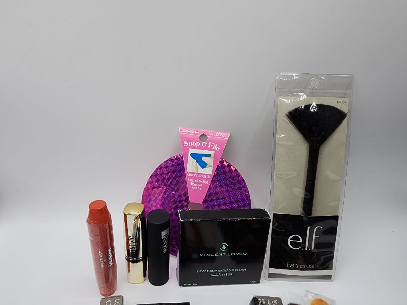 Photo 3 of Miscellaneous Variety Brand Name Cosmetics Including (( Revlon, Elf, Blossom, Sally Hansen, Loreal, Itstyle, Vincent Longo, Mally)) Including Discontinued Makeup Products 