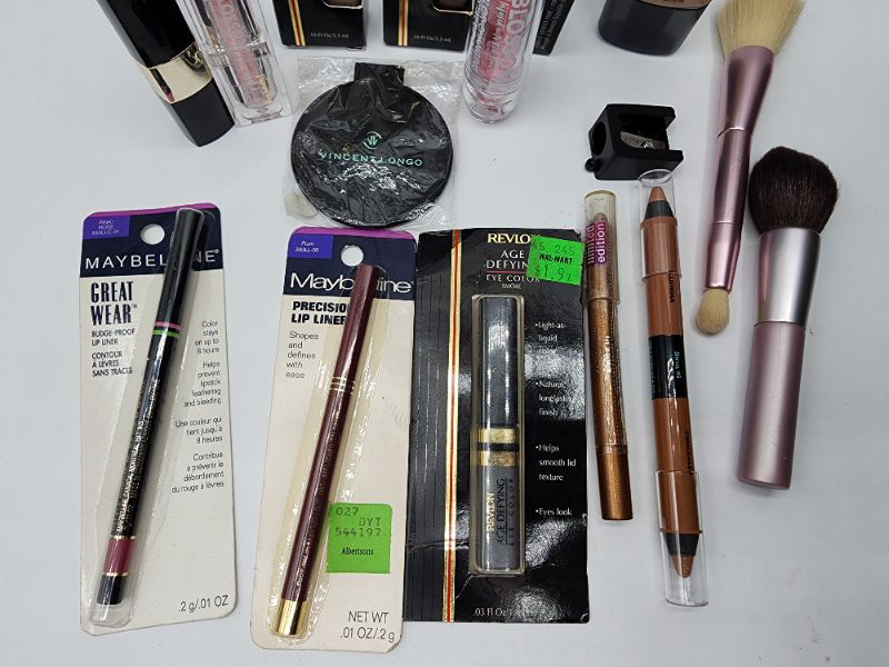 Photo 1 of Miscellaneous Variety Brand Name Cosmetics Including (( Revlon, Maybelline, Elf, Blossom, Sally Hansen, Loreal, Itstyle, Vincent Longo, Mally)) Including Discontinued Makeup Products 