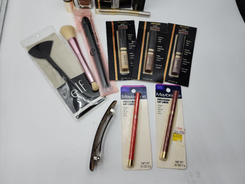 Photo 2 of Miscellaneous Variety Brand Name Cosmetics Including (( Revlon, Elf, Itstyle, Vincent Longo, Mally, Maybelline)) Including Discontinued Makeup Products 