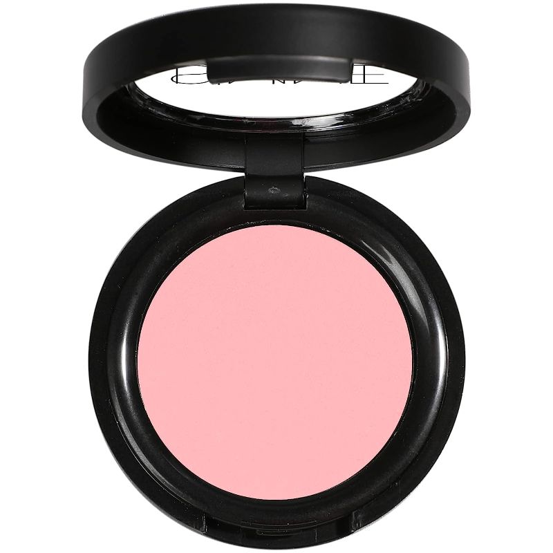 Photo 1 of ISMINE Single Eyeshadow Powder Palette, Matte Light Pink, High Pigment, Longwear Single Eye Makeup for Day & Night
